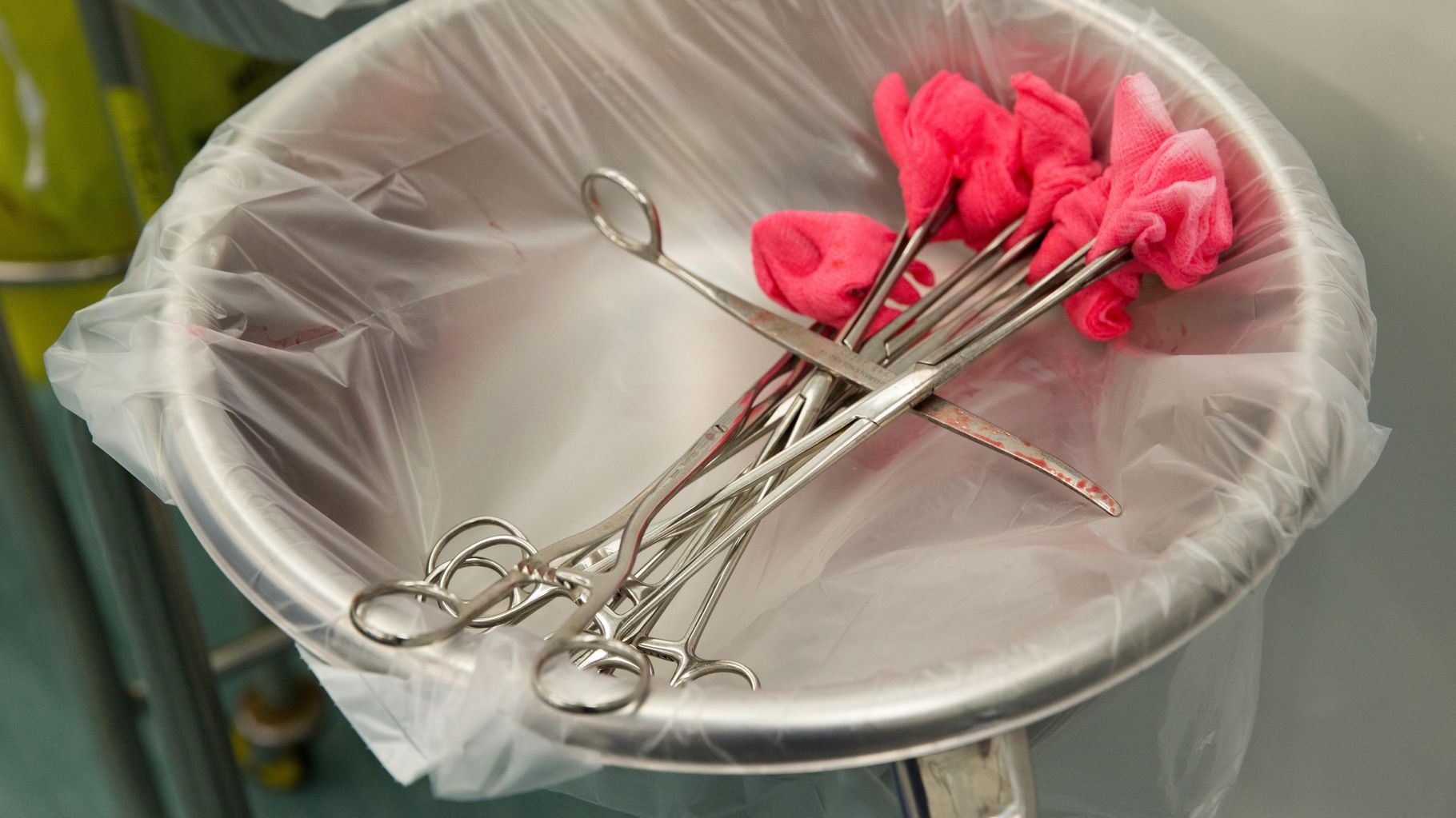 Record number of 'foreign objects' left inside patients after surgery